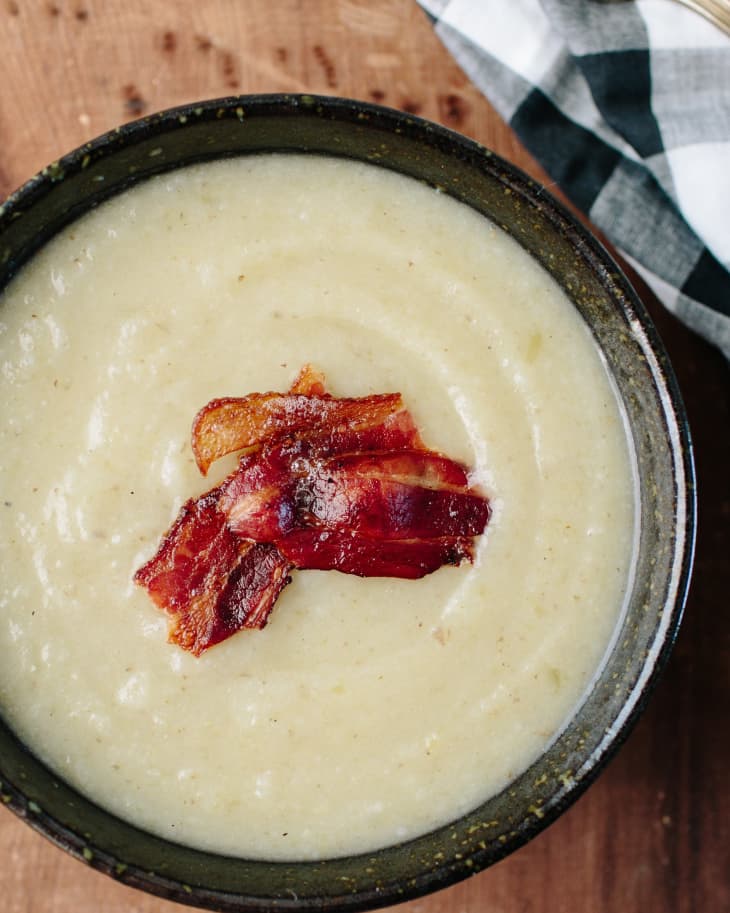 Recipe SlowCooker Celery Soup with Bacon The Kitchn