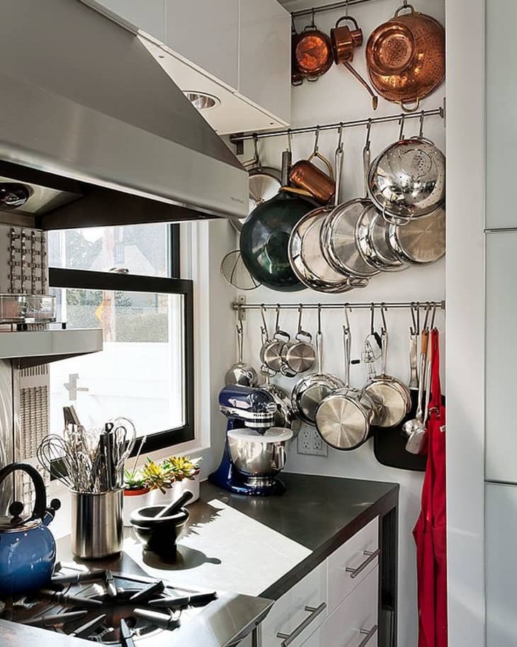 12 Wall Pot Racks for Short People The Kitchn