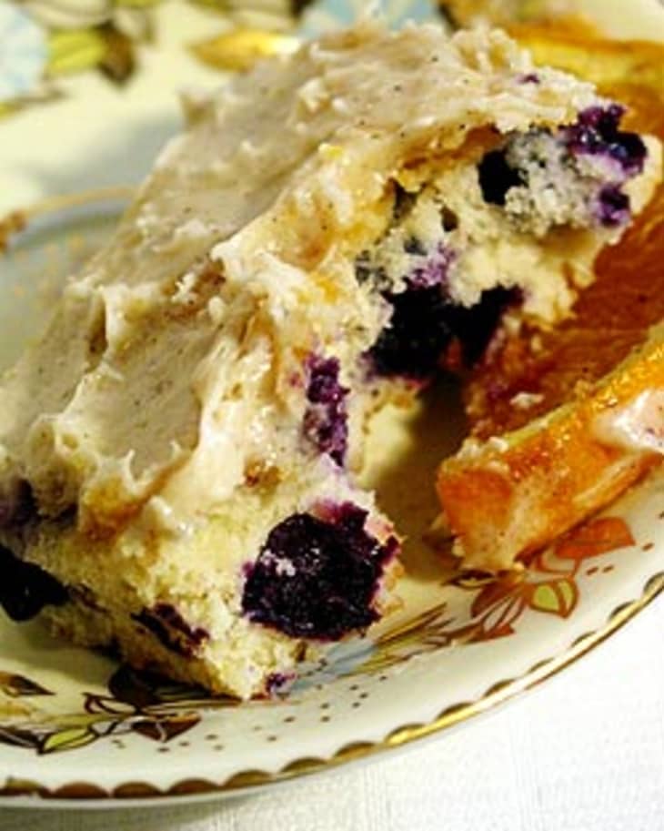 Recipe Orange and Nutmeg Blueberry Cake The Kitchn