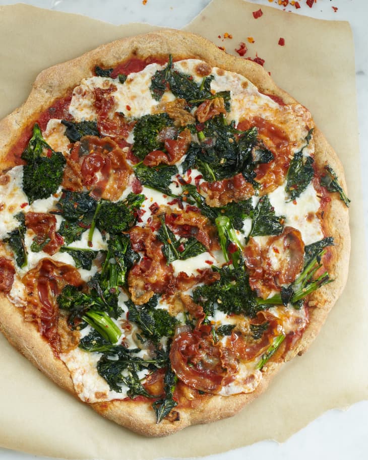 Recipe The Tastiest WholeGrain Pizza Crust The Kitchn