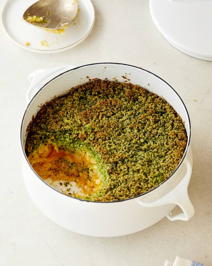 Creamy Butternut Squash Casserole with Herbed Bread Crumbs The Kitchn
