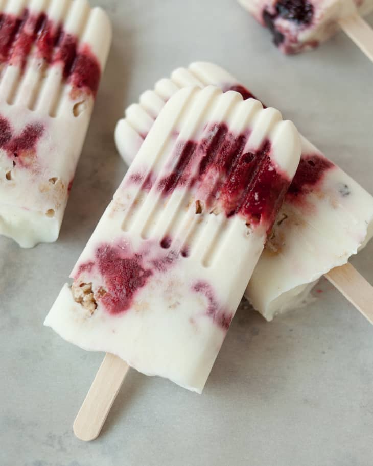 Yogurt Breakfast Popsicles The Kitchn