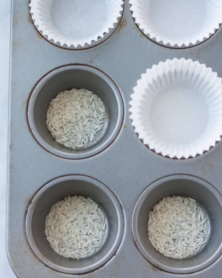 Can Rice Keep Muffin and Cupcake Liners from Getting Greasy The