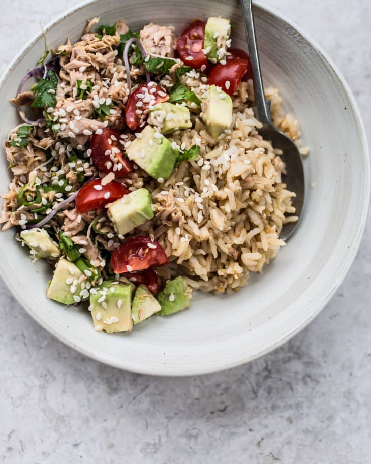 Canned Tuna Poke Bowl Recipe (BudgetFriendly) The Kitchn