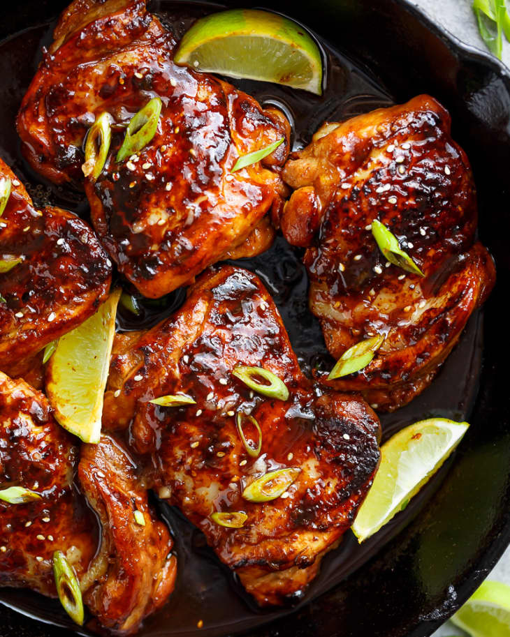 Make These Spicy Honey-Garlic Chicken Thighs Tonight | The Kitchn