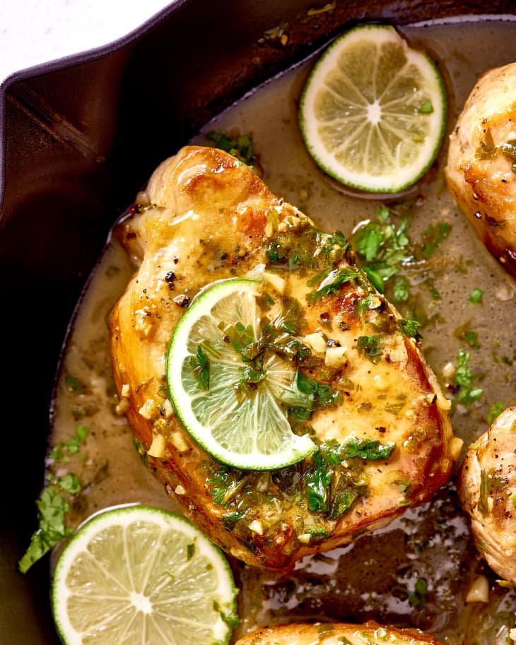 Easy Cilantro Lime Pork Chops | The Kitchn
