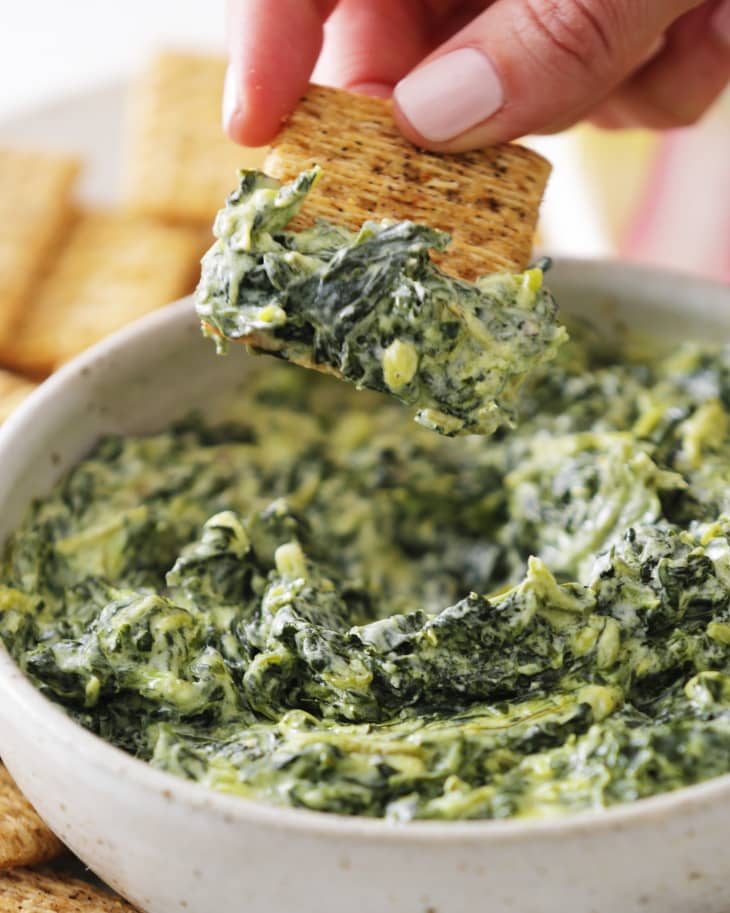 Creamy 5 Ingredient Spinach Dip The Kitchn