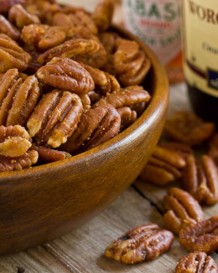 Recipe Savory Spiced Pecans The Kitchn