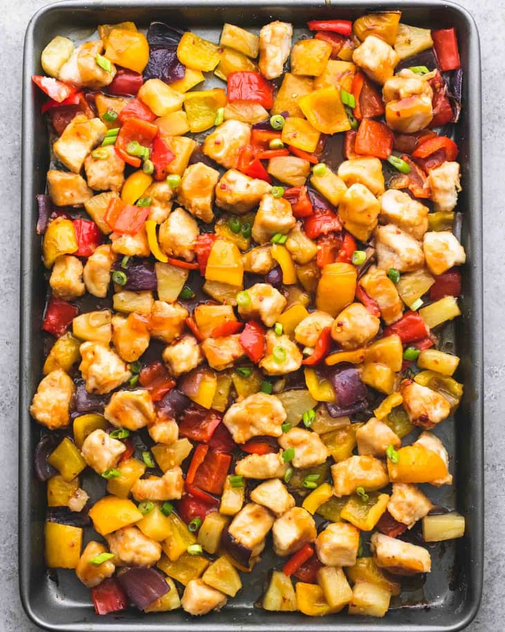 Sheet Pan Sweet Fire Chicken Creme de la Crumb The Kitchn