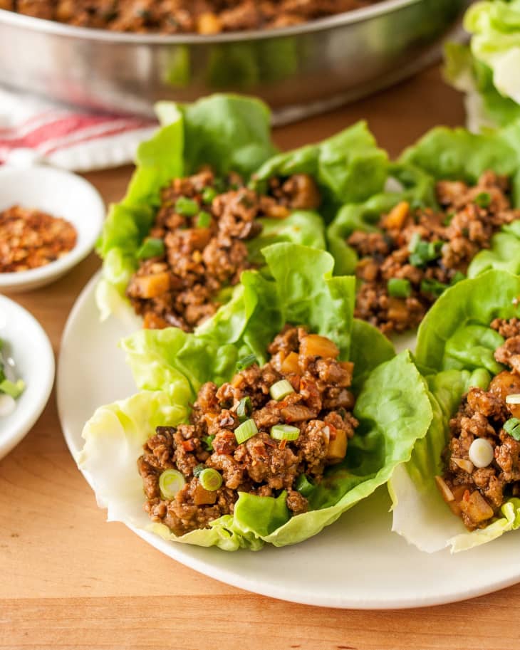 Chicken Lettuce Wraps Recipe (Rich and Savory) | The Kitchn