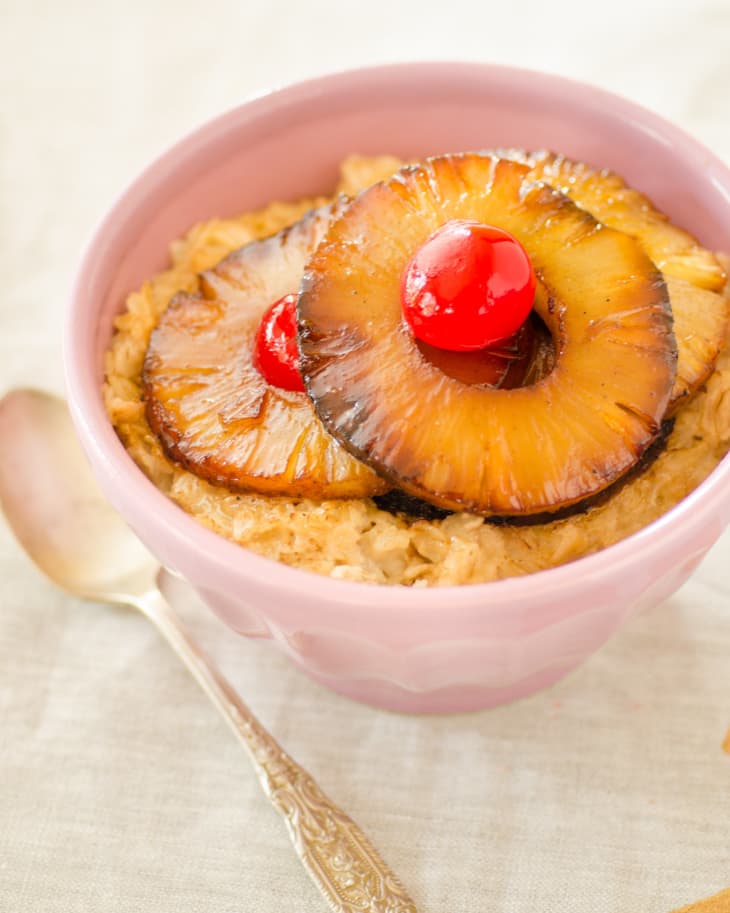 Recipe Pineapple UpsideDown Cake Oatmeal The Kitchn