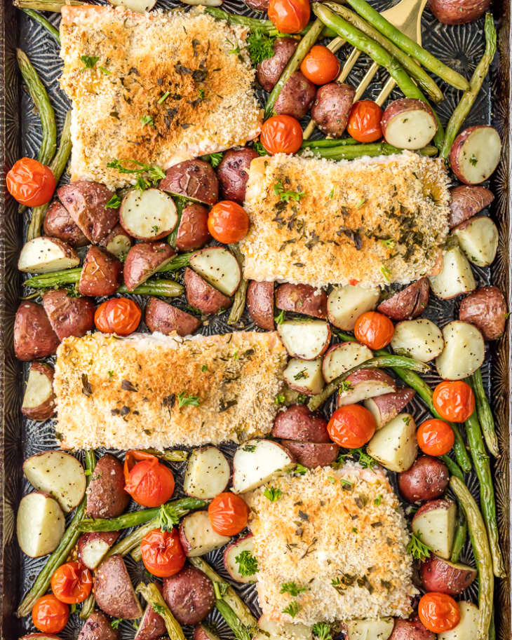 30Minute Sheet Pan Salmon The Kitchn