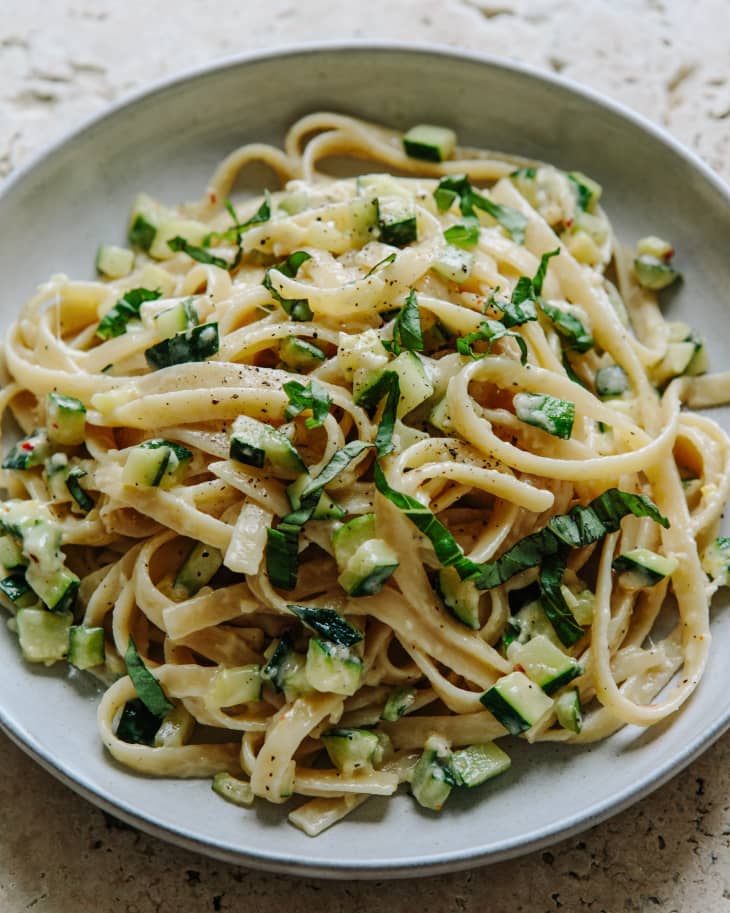 Creamy Zucchini Pasta Is So Good, You'll Want to Make It Every Night of