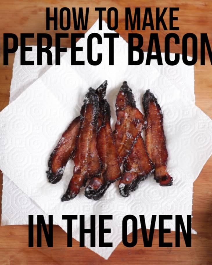 How to Make Perfect Bacon in the Oven The Video! The Kitchn