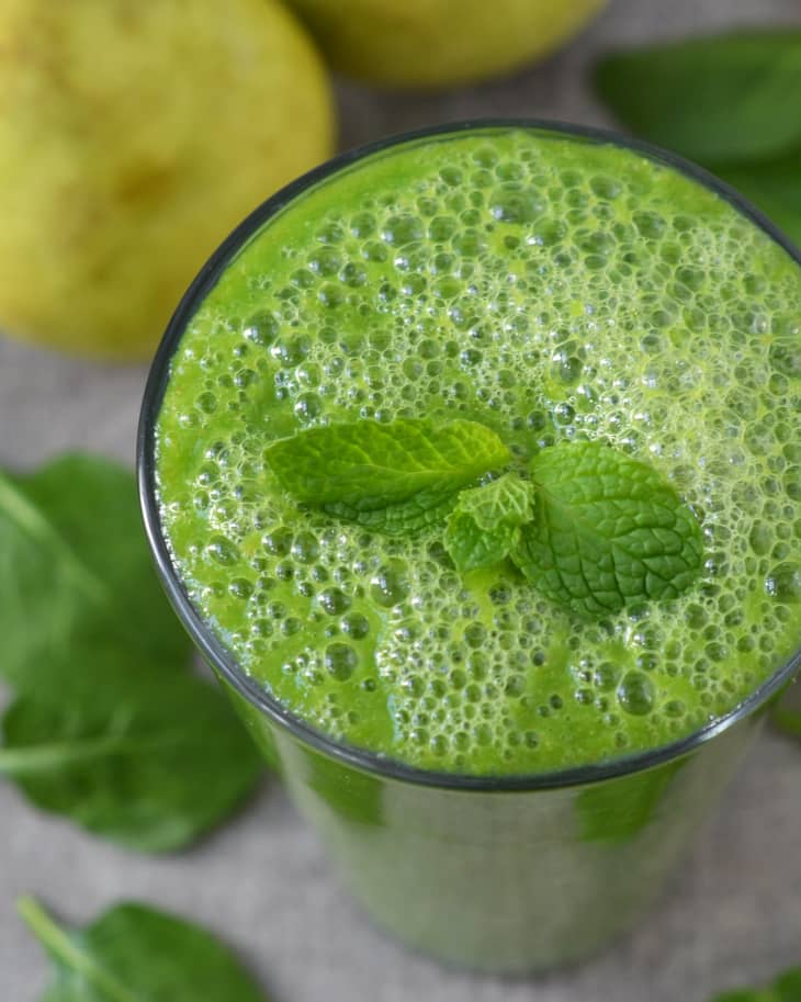 Recipe Green Smoothie with Spinach, Pear, and Ginger The Kitchn