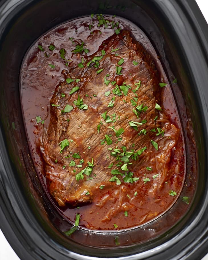 Sweet and Tangy SlowCooker Brisket Recipe The Kitchn