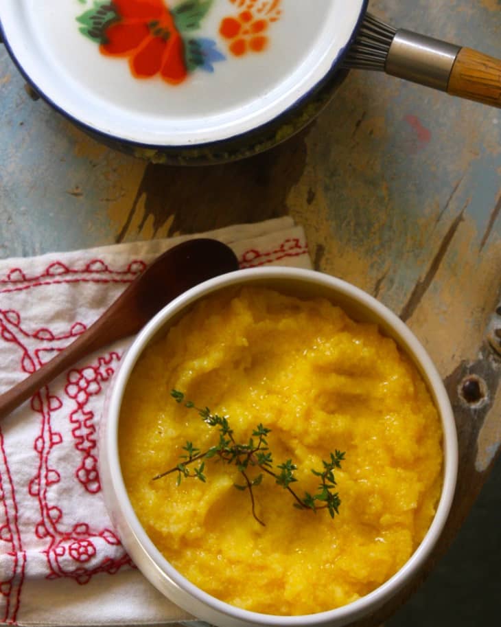 Harold and Paul Make Polenta The Kitchn