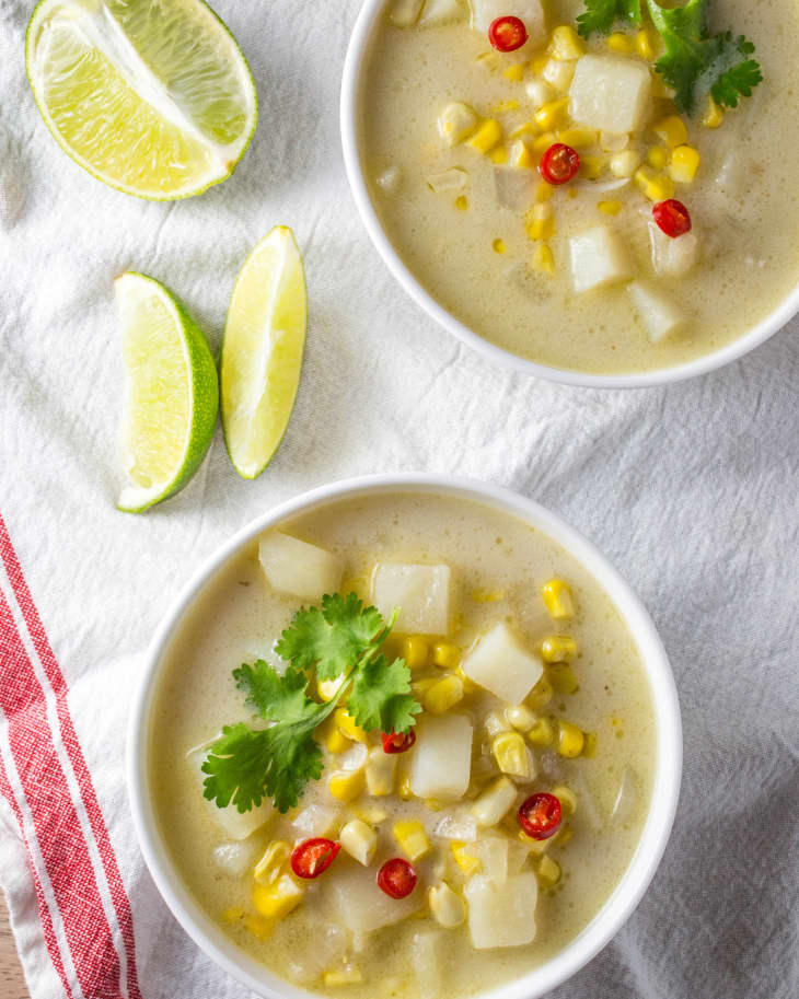 Recipe ThaiStyle Corn Chowder The Kitchn