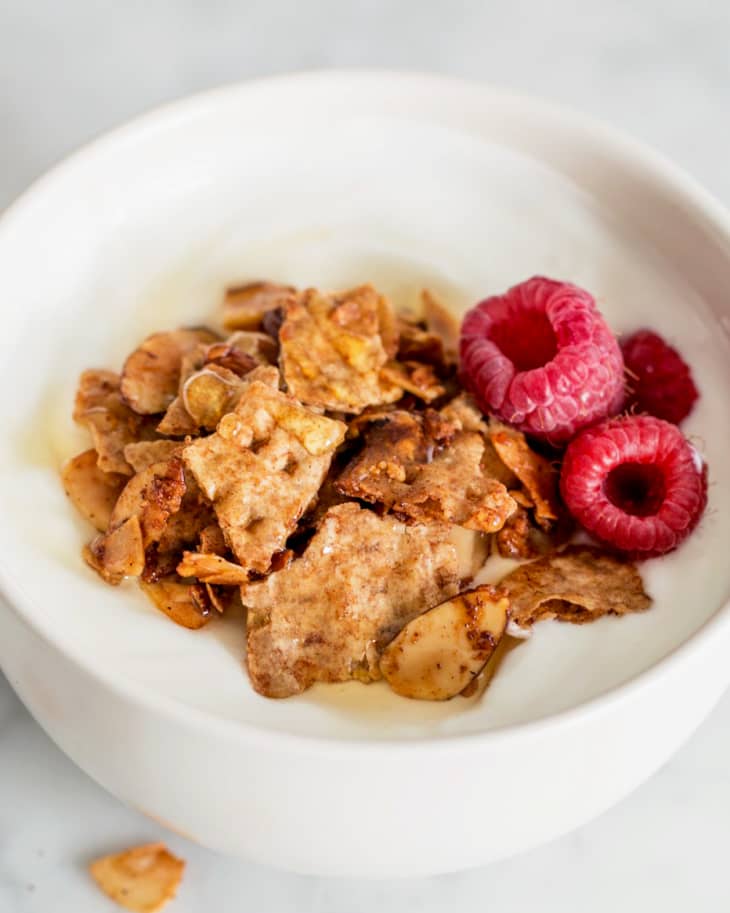 Recipe Matzo Granola with Vanilla & Almonds The Kitchn