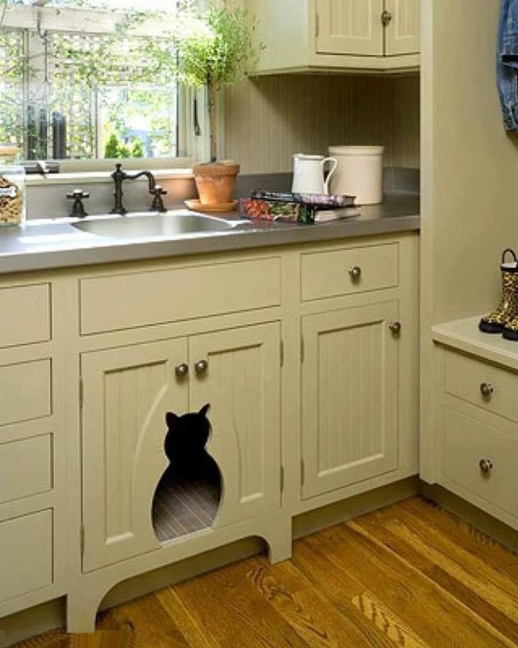 Kitchen cabinet dog bed cheap