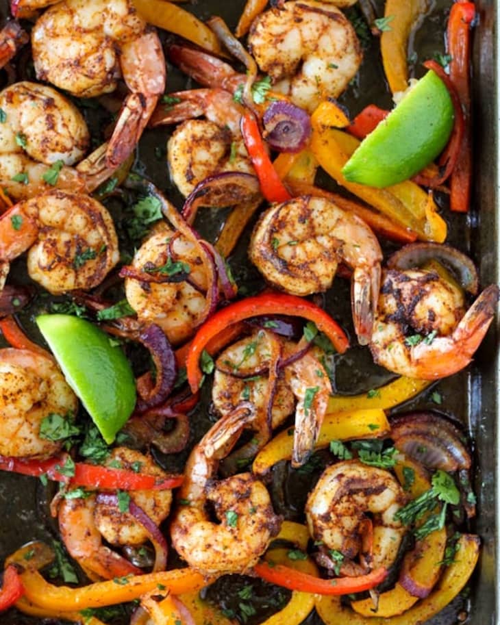 Sheet Pan Shrimp Fajitas Recipe No. 2 Pencil The Kitchn