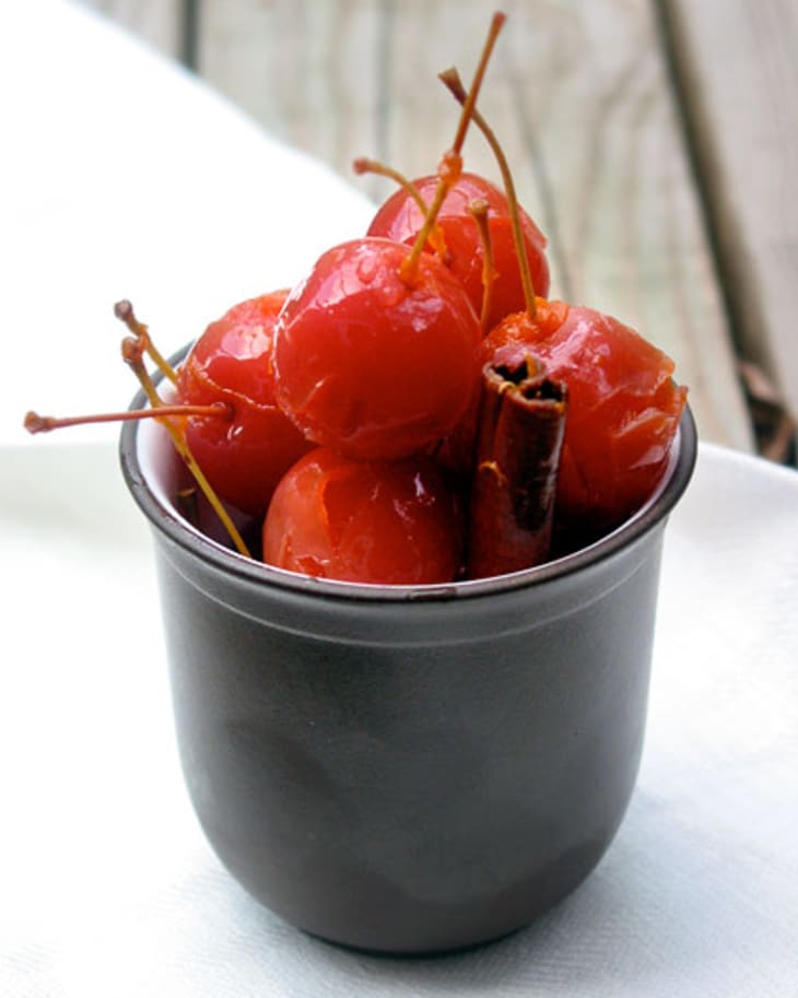 Appetizer Recipe: Crab Apples Poached in Sweet Wine | The Kitchn
