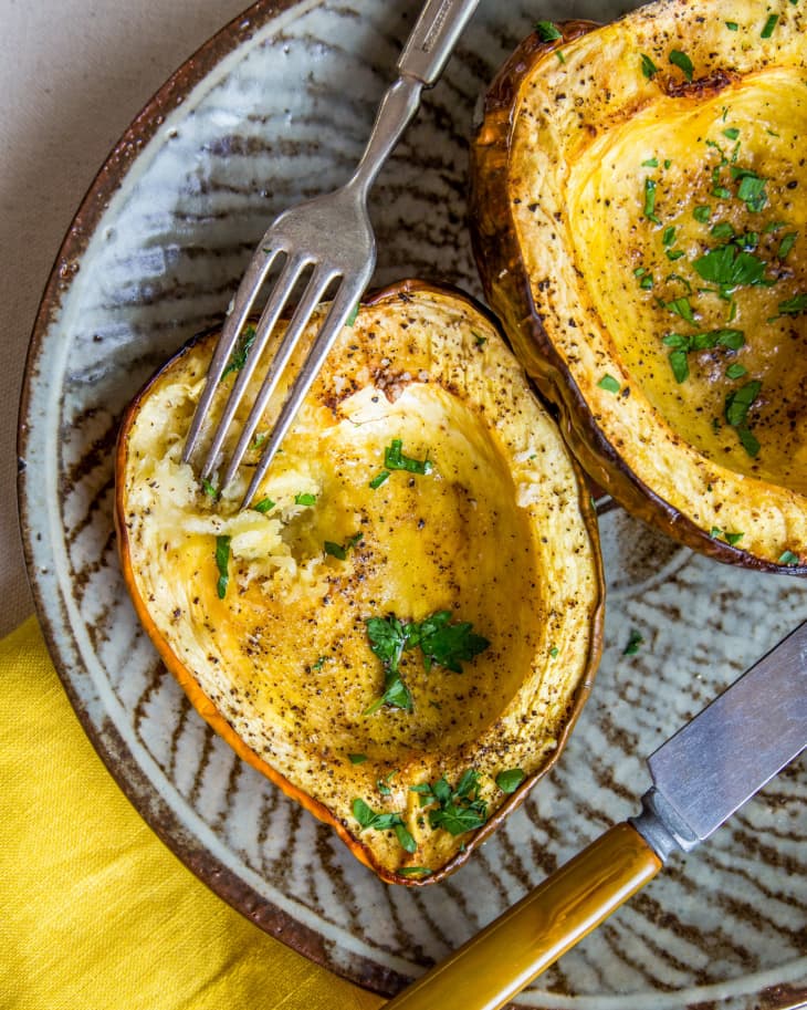 How To Cook Acorn Squash in the Oven (Easy Roasting Recipe) | Kitchn