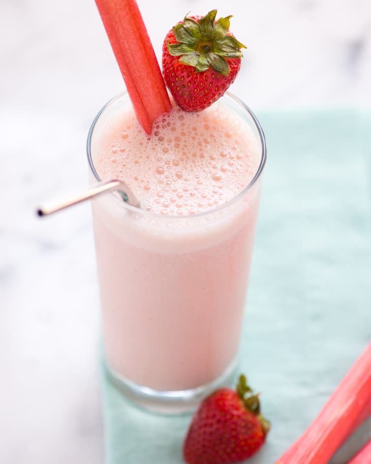 Recipe StrawberryRhubarb Orange Julius The Kitchn