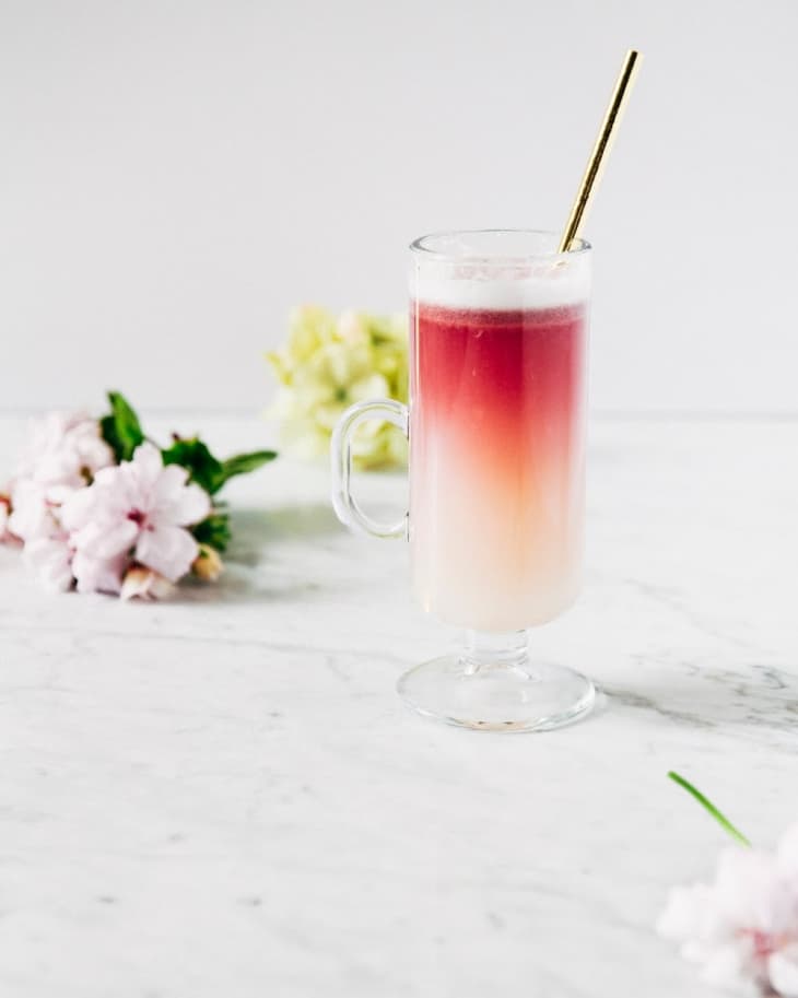 This Red Wine Gin Sour Is Almost Too Pretty to Drink The Kitchn
