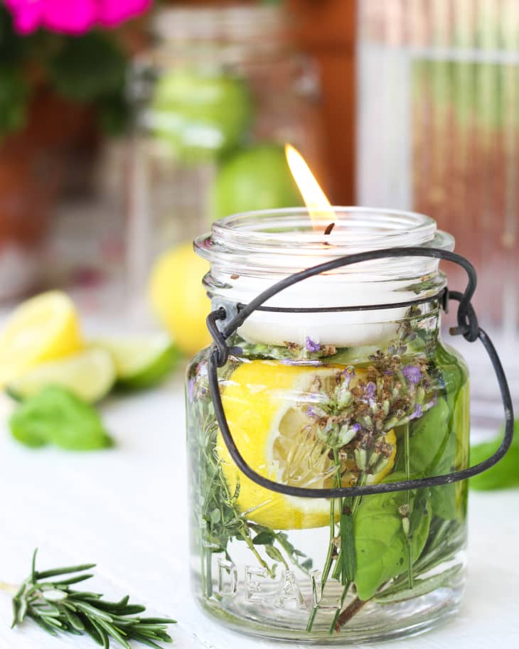 Diy citronella candles sales