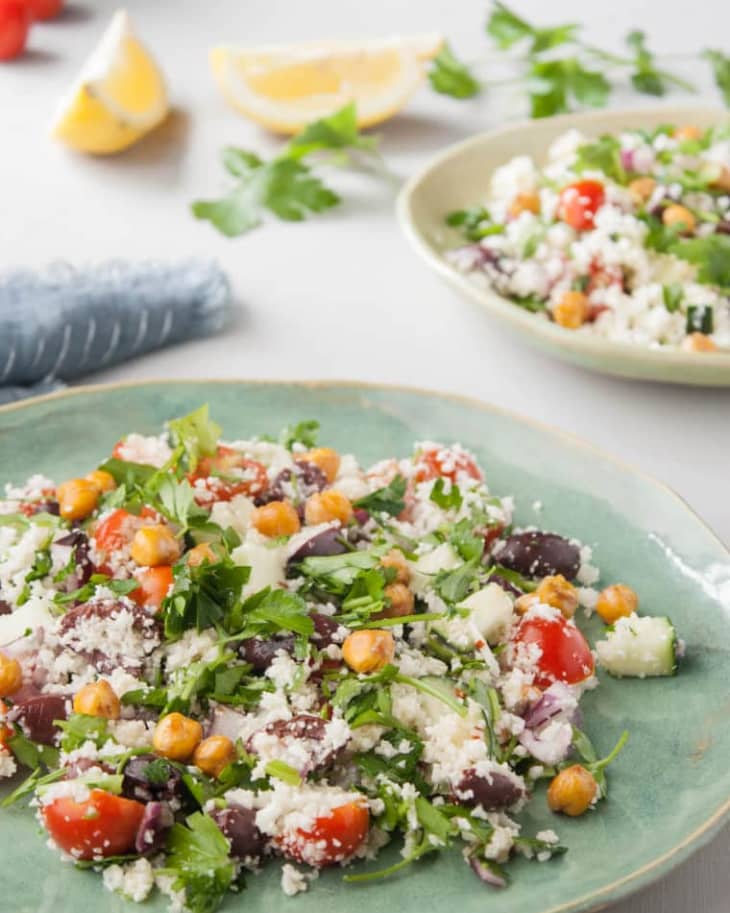 Mediterranean Cauliflower Couscous Salad The Kitchn