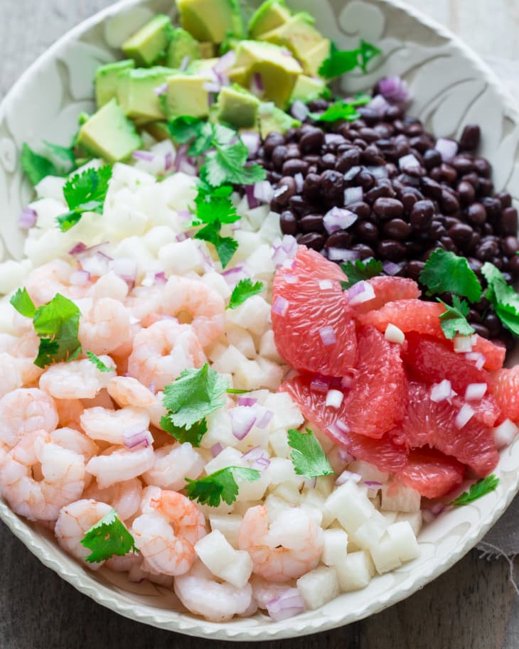 Recipe Jicama Shrimp Salad The Kitchn