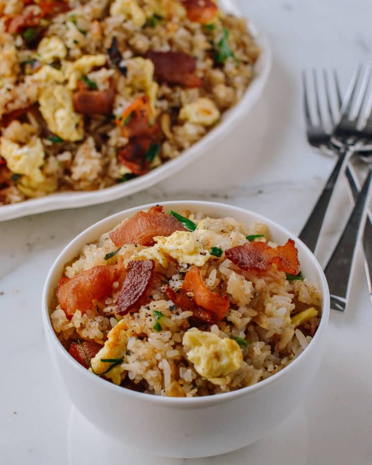 Recipe Bacon and Egg Fried Rice The Kitchn