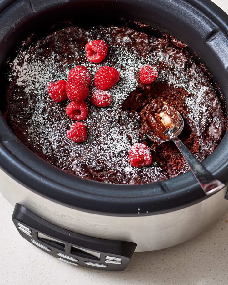 Slow Cooker Chocolate Lava Cake The Kitchn
