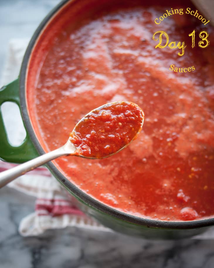 Cooking School Day 13 Sauces The Kitchn