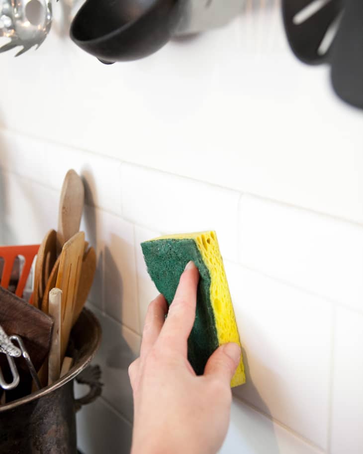 How To Clean Greasy Walls, Backsplashes, and The Kitchn