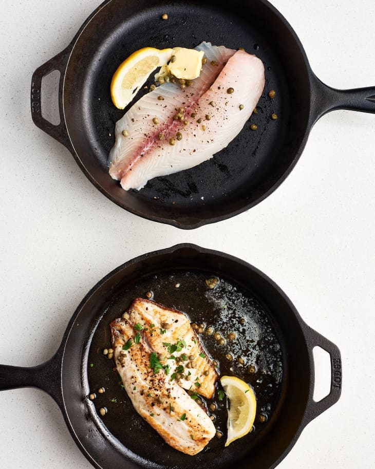 Tilapia on the on sale stove