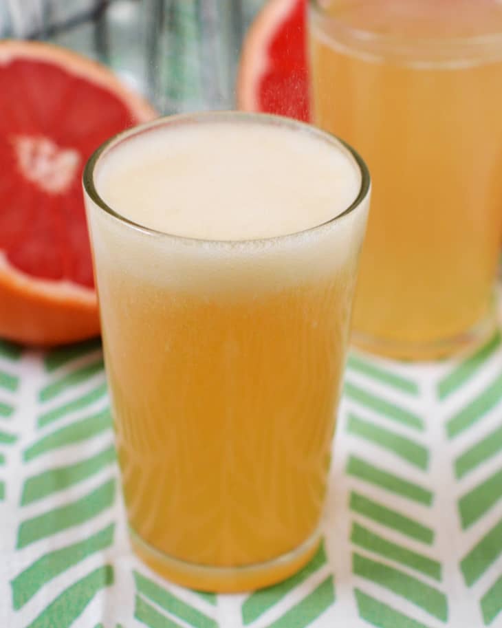 Recipe Grapefruit Honey Ginger Soda The Kitchn