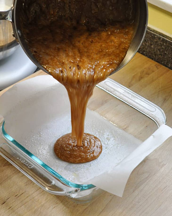 The Best Way to Clean a Sticky Pot After Making Caramels and Candies