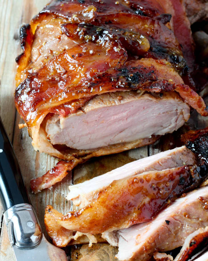 Recipe BaconBrown Sugar Pork Tenderloin The Kitchn
