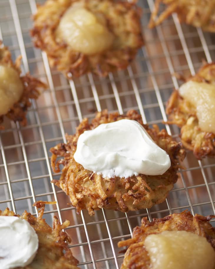 6 Tips for the Best Latkes from Adeena Sussman The Kitchn