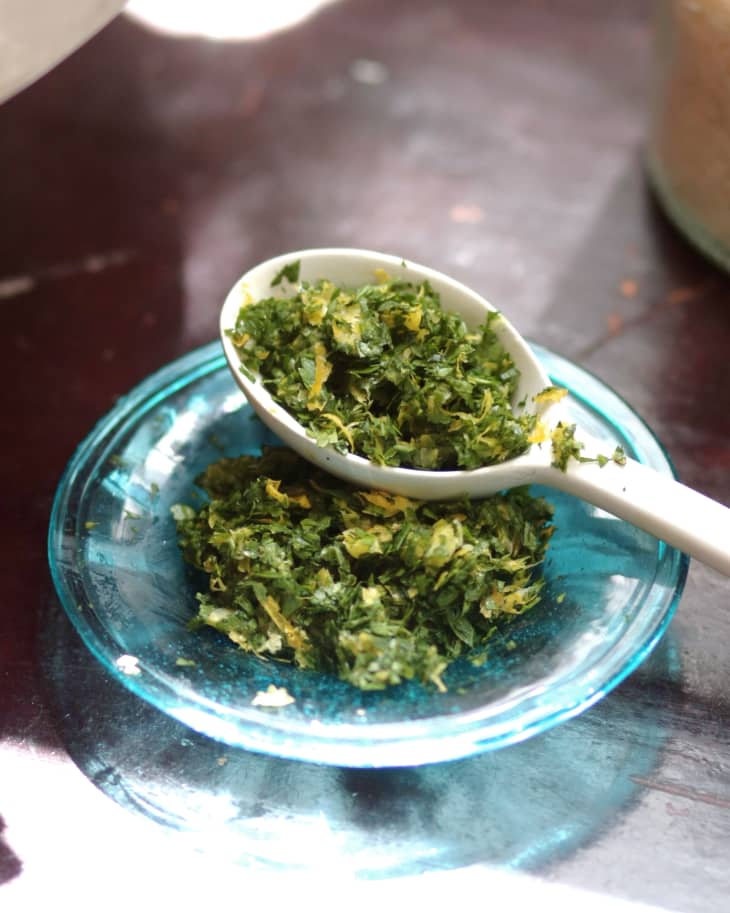Classic Gremolata Recipe (With Parsley, Lemon and Garlic) The Kitchn
