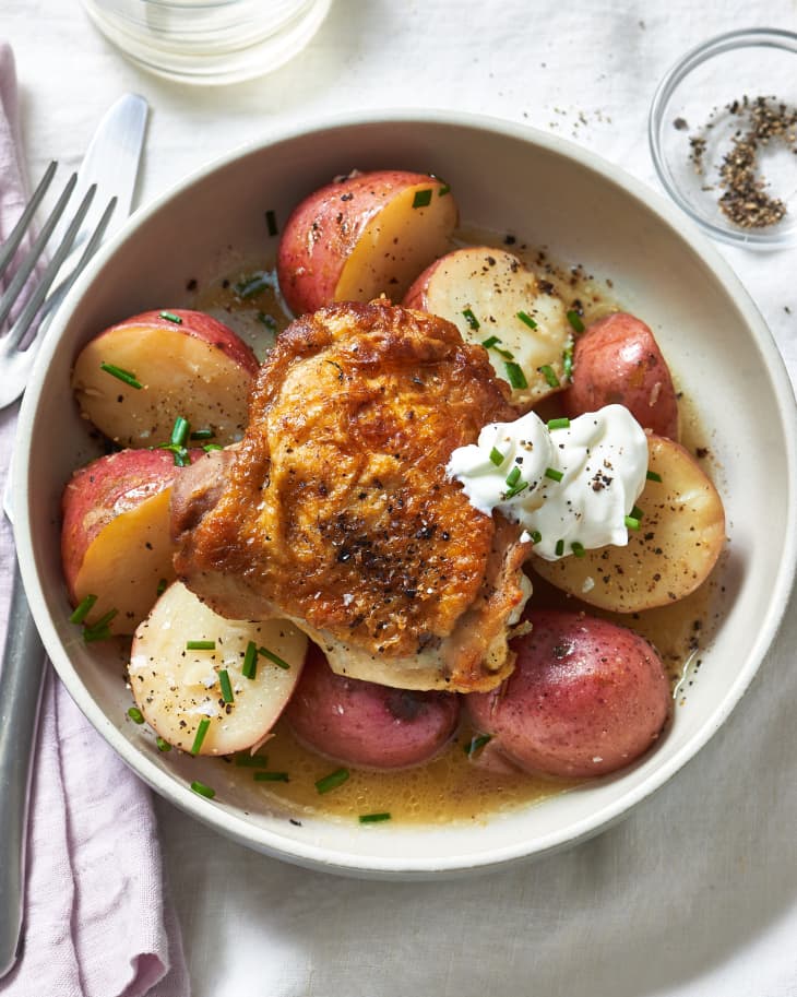 Slow Cooker Chicken and Potatoes Recipe The Kitchn