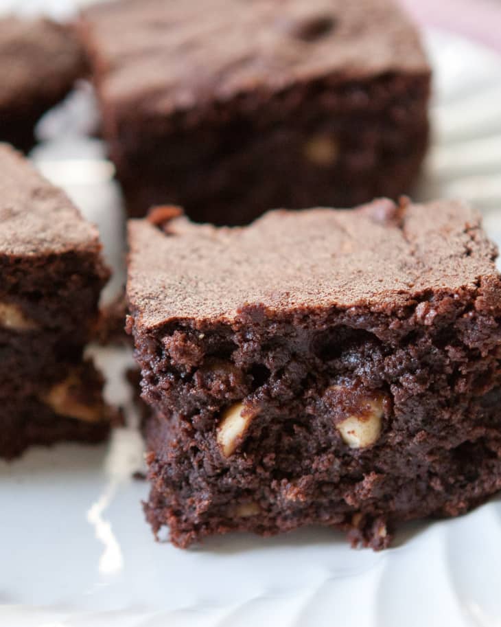 Recipe Fudgy Hazelnut Rye Brownies The Kitchn