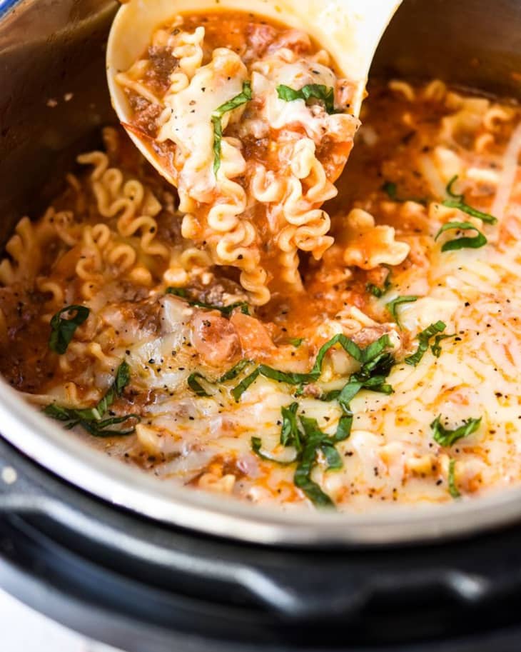 Instant Pot Lazy Lasagna Meal Plan Addict The Kitchn