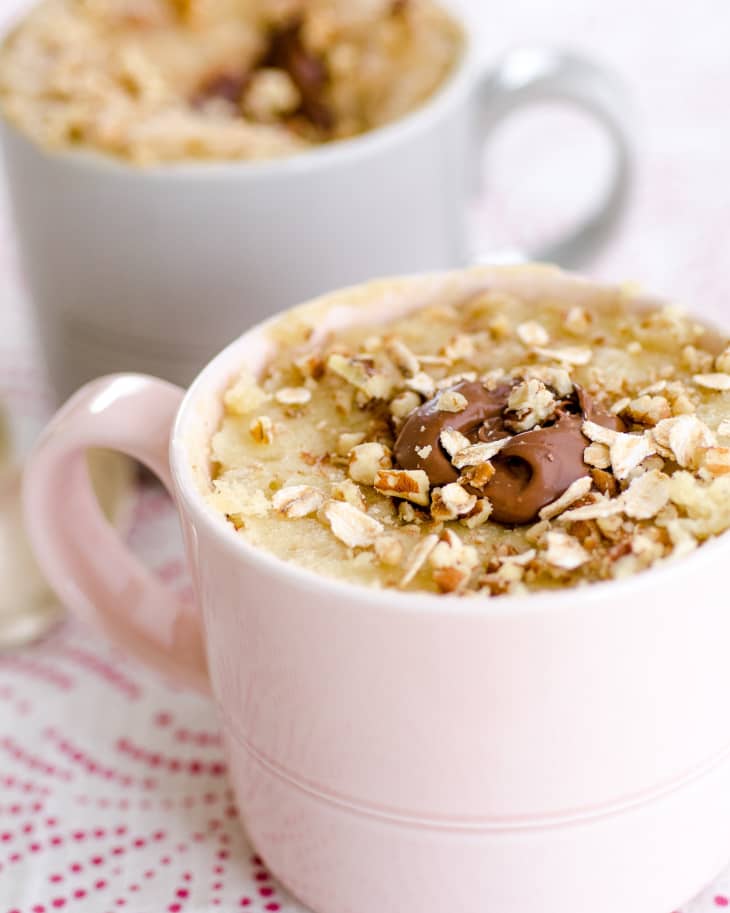 Oatmeal Nutella Mug Cake Recipe (Single Serving) The Kitchn
