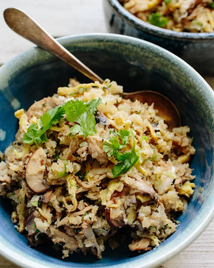 Recipe Asian Cauliflower Fried Rice with Kalua Pork The Kitchn