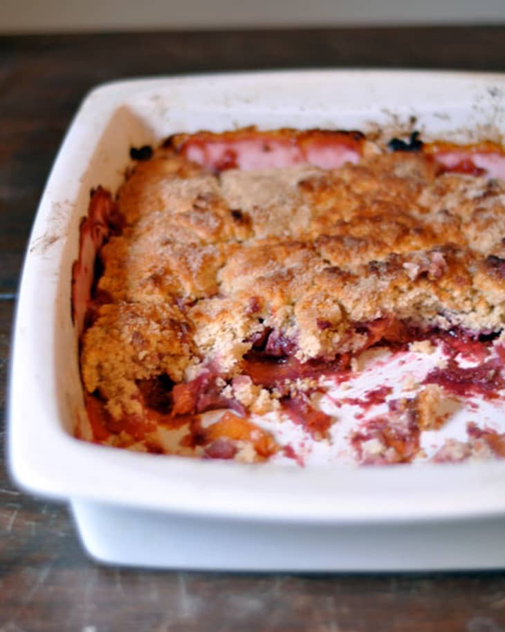 The Definitive Cobbler Nectarine Cobbler from Bon Appétit The Kitchn