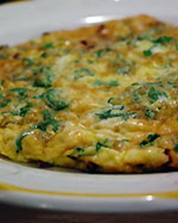 Recipe: Parsley and Garlic Frittata | The Kitchn