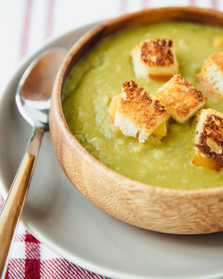Slow Cooker Vegetarian Split Pea Soup | The Kitchn